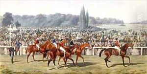 Grand Prix de Paris Longchamp by Delamary, Henry