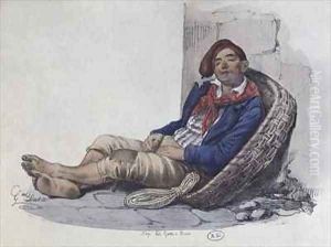A porter of Naples by Dura, Gaetano