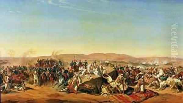 Capture of the Tribe of Abd el Kader 1808-83 by Henri dOrleans 1822-97 Duke of Aumale 3 - view 1