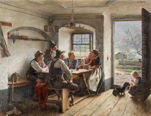 Schakerei In Der Bauernstube Schakerei In Der Bauernstube