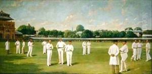 The Players in the Field Lords on a Gentlemen v Players Day