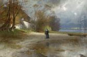 Nonne Am Ufer Der
 Fraueninsel.
