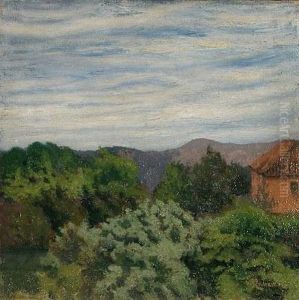 Paisaje Con Casa.