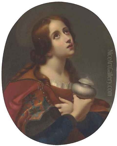 The Penitent Magdalen 7 by Carlo Dolci