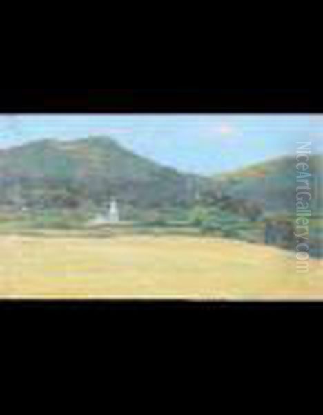 Paesaggio Con Chiesetta - view 1
