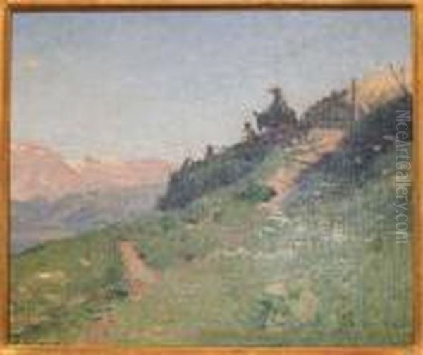 Personnages A Dos De Mulet A St Luc / Val D'anniviers - view 1