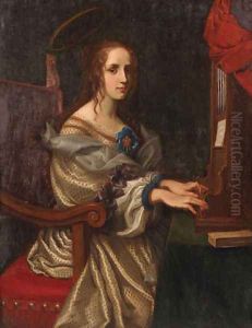 Saint Cecilia by Carlo Dolci