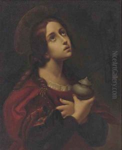 A female saint by Carlo Dolci