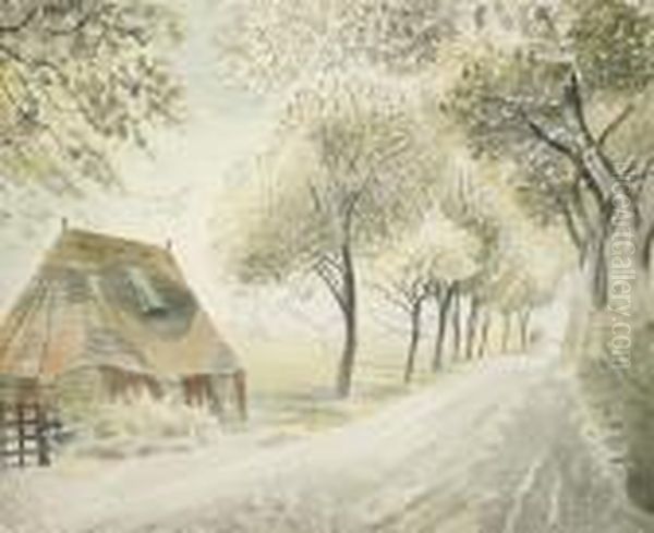 Road By An Airfield - view 1