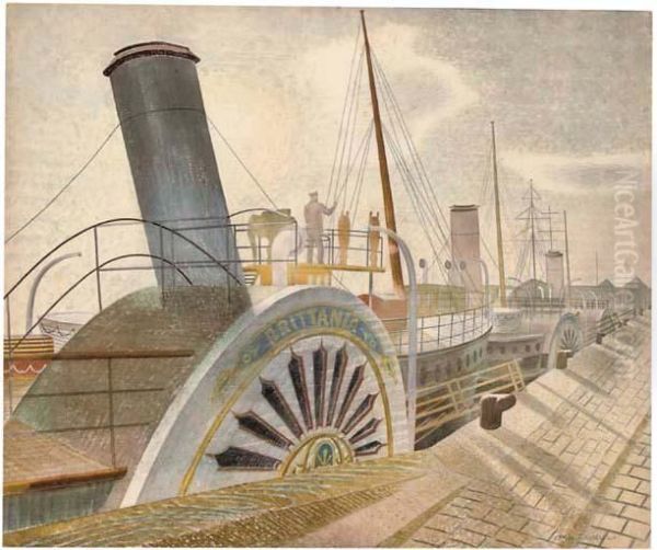 Paddle Steamer, Britannia, Bristol Quay - view 1