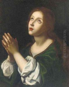 The Penitent Magdalen 2 by Carlo Dolci