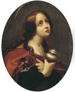 The Penitent Magdalen 6 by Carlo Dolci