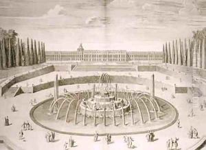 Fountain of Latone at Versailles by Delamonce, F.