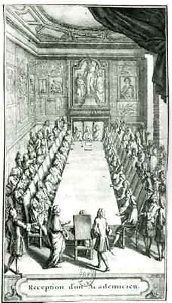Reception of an Member of the French Academy - view 1