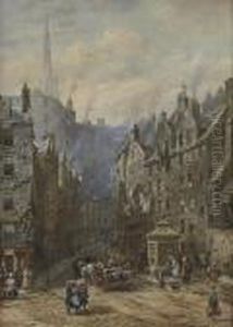 Victoria Street From The Grassmarket