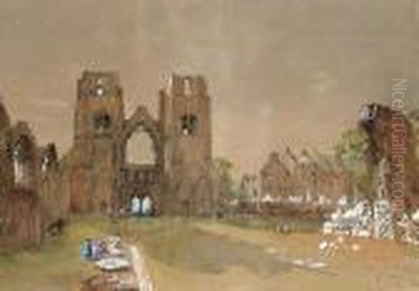 Elgin Cathedral - view 1