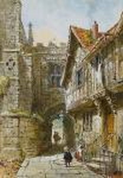 The East Gate At Warwick - view 1