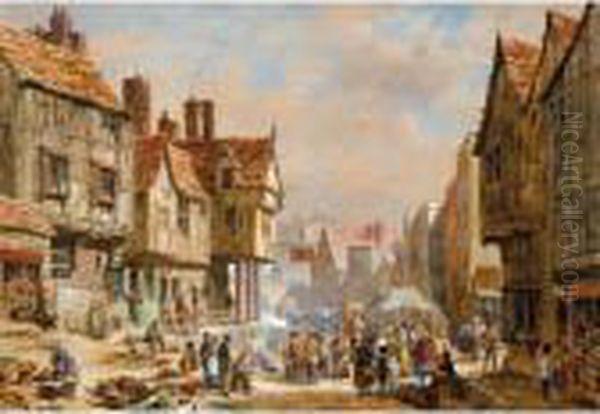 Market Day, Chester - view 1