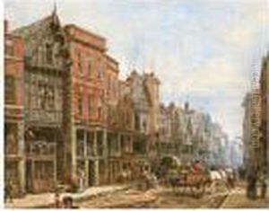 Watergate Street, Chester by Louise Rayner