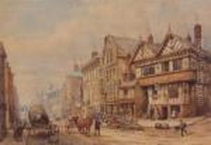 Lower Bridge Street by Louise Rayner