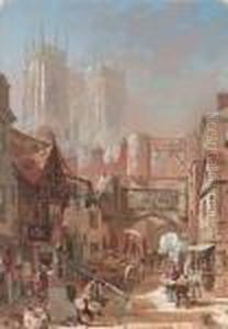 A View Of St. Sampson's Square, York A View Of St. Sampson's Square, York