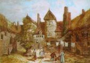 White Horse Yard by Samuel A. Rayner