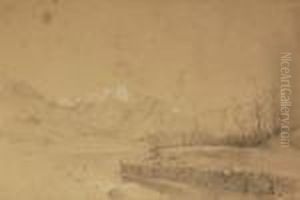 Paesaggio Montano by Ernesto Rayper