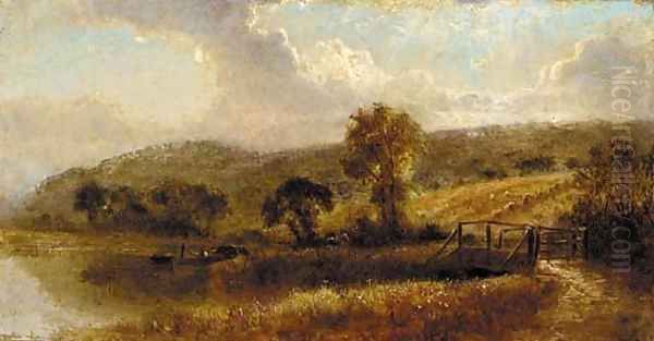 An extensive river landscape - view 1