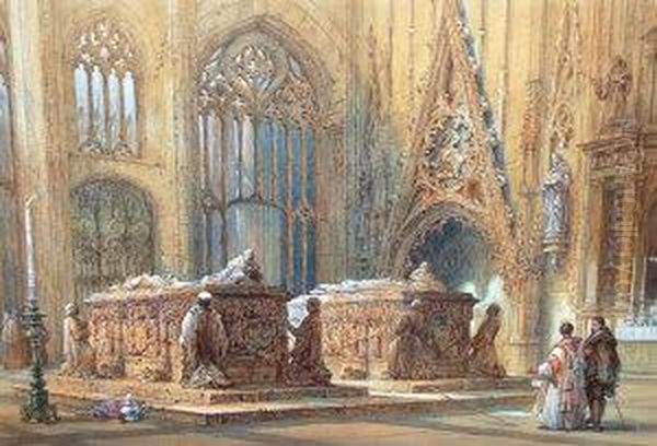 View Of The Interior Of Canterbury Cathedral - view 1