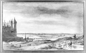 Loire Valley at Saumur by Lambert Doomer