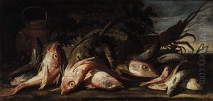 Still Life With Fish by Giuseppe Recco