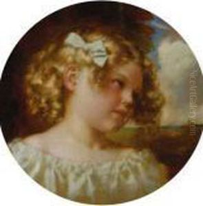 Portrait Of Fallieri Sarra by Theodor Recknagel