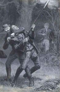 A poacher caught red-handed by S. T. Dadd