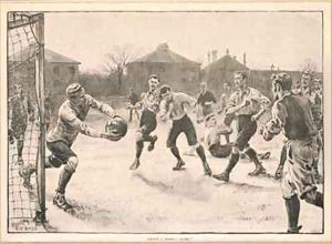 London vs Sussex Saved by S. T. Dadd