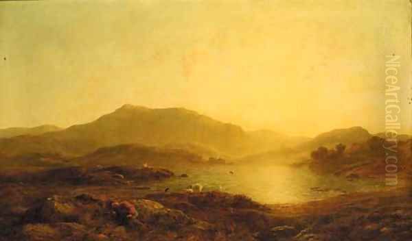 The shepherd loses his flock - view 1