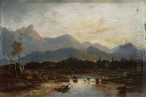 Moorlandschaft Im
Voralpenland. by Franz Reder-Broily