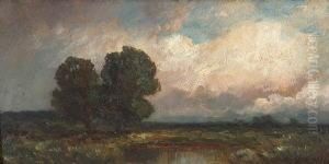 Moorlandschaft. by Franz Reder-Broily