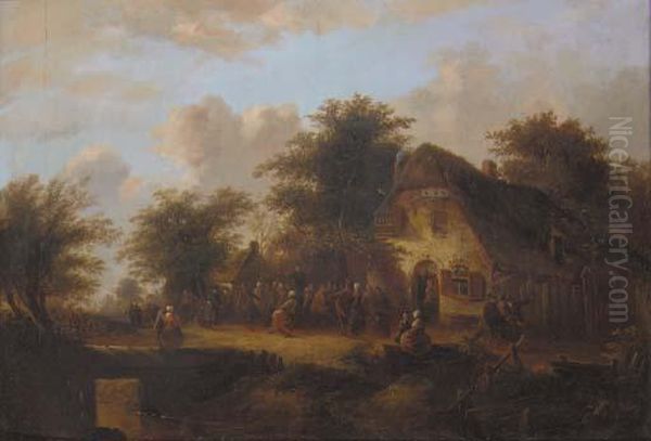 A Village Kermesse - view 1