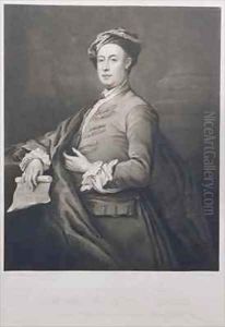 Portrait of George Frederick Handel 1685-1759 by Bartholomew Dandrige