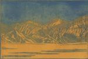 Funeral Range Death Valley by Frank Redlinger