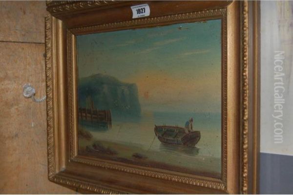 Figures And Fishing Boats - view 1