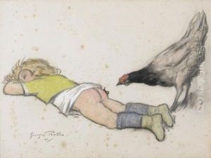 L'enfant Et La Poule.