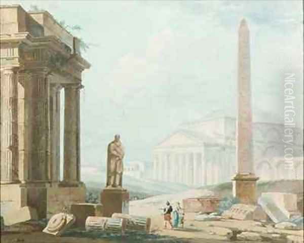 Capriccio of Classical Ruins - view 1