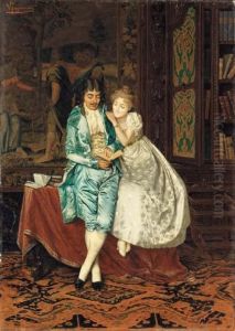 The Poetry Lesson by Vittorio Reggianini