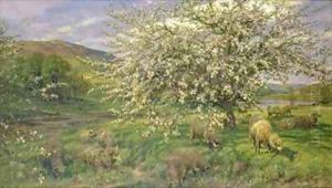 An Orchard in Wales by Henry William Banks Davis, R.A.