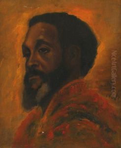 Portrait D'homme Noir by Regnault Henri