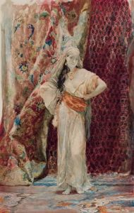 Interieur De Harem by Regnault Henri