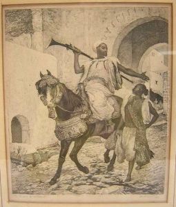 Etching On Paper by Regnault Henri