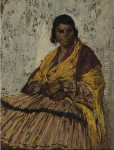Gypsy by Regnault Henri