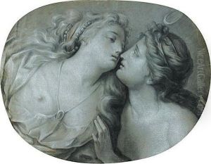 Jupiter Et Callisto by Jean-Baptiste Regnault